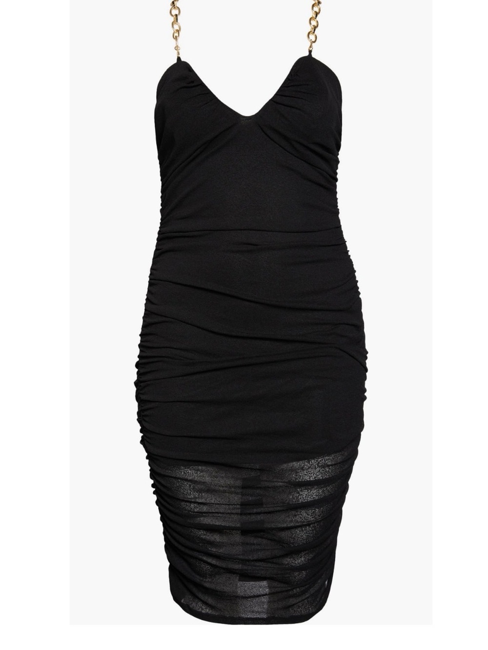 ✅NEW “ASOS Design” Elegant Black Curve Ruched Maxi Dress Plus size